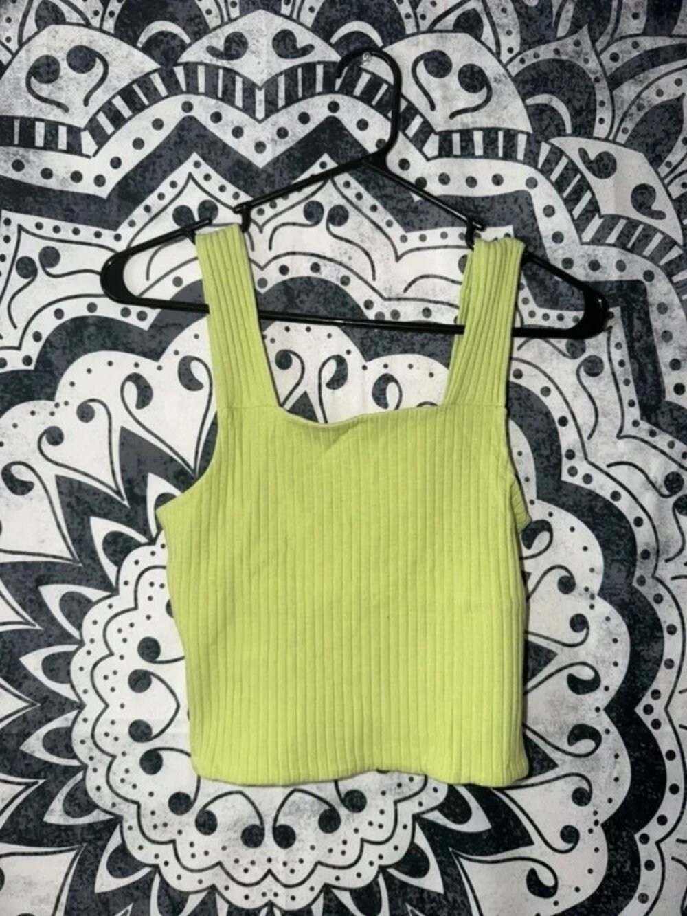 American Eagle ribbed crop tank